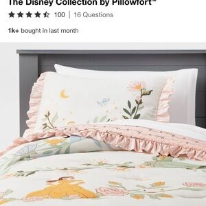 Pillowfort Disney Collection Floral Duvet Cover